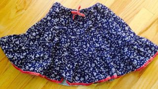 Girls Mini Boden Corduroy Twirl Skirt 3 4 3T 4T