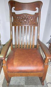 North Wind Antique King Rocking Chair