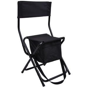 Portable Folding Chair 300Lbs Stool Seat F Ice Fishing Shelter House Shanty Tent