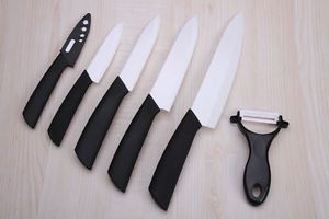 New Cook Knife Kitchen Knife Chef Cutlery Ceramic Knife Peeler Finger Protector