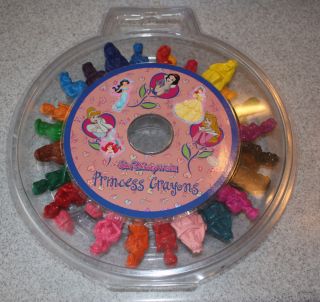 Vintage Walt Disney World Princess Crayons Snow White Cinderella Sleeping Beauty
