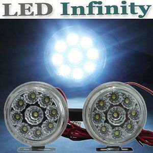 6000K High Power 9 SMD LED Driving Spread Off Road Fog Driving Lights 4WD 4x4 U