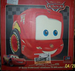 Lightning Mcqueen Pixar Cars Television Dvd Player Complete Remote On Popscreen