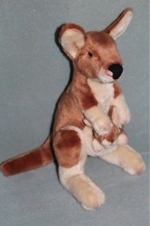 Yomiko Classics Kangaroo Plush Toy Doll w Baby Joey