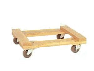 Light Duty Moving Movers Furniture Dollie 18" x 30" 300 Capacity Wood Dolly