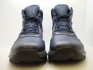535753 402 Mens Air Jordan 23 Degrees F Obsidian Leather Tactical Winter Boots