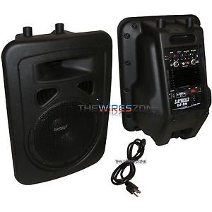 Earthquake Sound DJ 8M 2 Way Portable Powered 480W 8" PA Monitor Speaker System