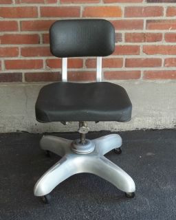 Machine Age Industrial Office Chair Propeller Base Swivel by Art Metal Goodform