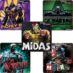 15 Real Steel Movie Stickers Kids Robot Birthday Party Goody Bag Favors Supply