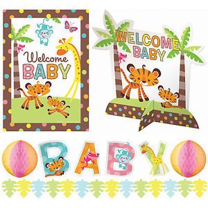 Fisher Price Baby Shower Jungle Safari Party Supplys You Pick Decor Plates Cup