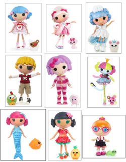 18 Lalaloopsy Stickers Loot Goody Gift Treat Favor Bag Fillers Party Supplies