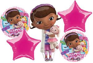 Disney Doc McStuffins Birthday Party Balloons Bouquet Supplies
