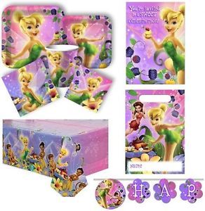 Tink's Sweet Treats Tinkerbell Disney Princess Birthday Party Supplies Fairies