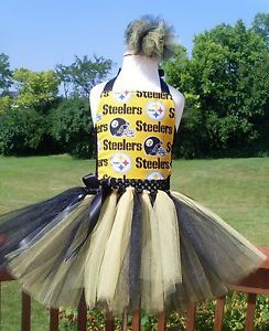 Pittsburgh Steelers Tutu Dress Baby Toddler Football NFL Girl