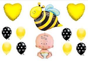 What Will It "Bee" Baby Shower Balloons Decorations Supplies Gender Reveal Party