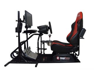 GT Omega Racing Simulator Pro Gaming Seat Chair Logitech G25 G27 T500RS