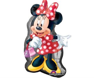 Disney Minnie Mouse Licensed Party Supplies Balloon Red Birthday Baby Shower