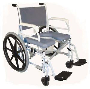 Tuffcare S990 Bariatric Rehab Shower Commode Chair 450
