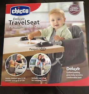 Chicco Deluxe Travel Seat Portable Hook on Chair