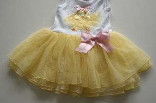 Bonnie Baby Easter Chick Dress 18 Months