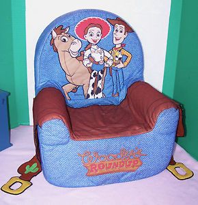 RARE Toys Story Toddler Kids Sofa Chair So Cute Disney Woody Jesse Bullseye