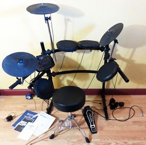 Simmons SD 7 K Digital Drum Kit Set Electric Electronic Drums EXTRAS Chair MIDI