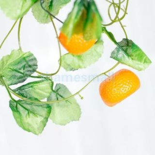 5pcs Artificial Orange Fruit Garland for Wedding Party Garden Decoration Hot