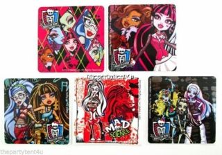 15 Monster High Stickers Girls Party Goody Bag Favors Teacher Doctor Supply