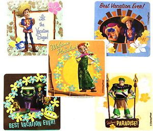 15 Disney Toy Story Hawaiian Stickers Party Favors Teacher Supply Buzz Woody