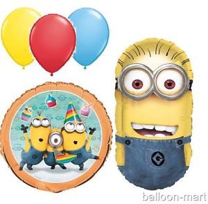 Despicable Me Balloons Set A5 Birthday Party Supplies Boys Girls Decorations