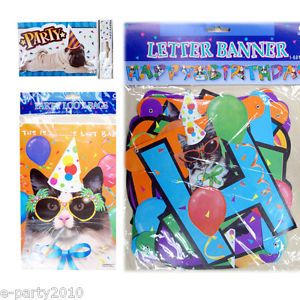 Party Animal Cat Dog Birthday Party Supplies Pick One or Many Pet Lover