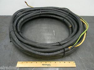 Welder Extension Cord 6 3 P 7K 123033 Msha Wire Electric Power Cord USA 52'