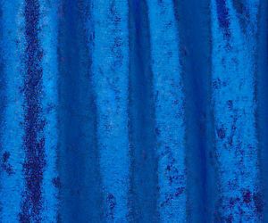 Royal Blue Crushed Velvet Stretch Fabric 58"w Shimmer