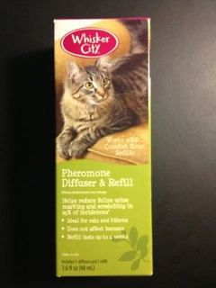 Whisker City Pheromone Diffuser Refill for Cats Pheromone Technology