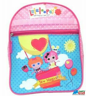 Lalaloopsy Small Toddler 12" Cloth Backpack Book Bag Pack Sew Magical