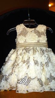 American Princess Floral Dress Pageant Flower Girl Party Boutique 12 MO