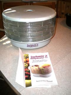 American Harvest Snackmaster Jr Food Dehydrator Fd 20 On Popscreen