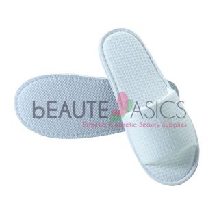 100 Cotton Waffle Slippers Spa Salon Wedding Party Travel AS159