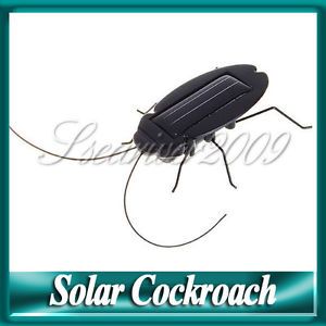 Solar Power Educational Energy Robot Insect Cockroach Fun Gadget Office School
