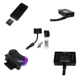 LCD Screen Car Charger Bluetooth FM Steering Fit  Remote Controller USB