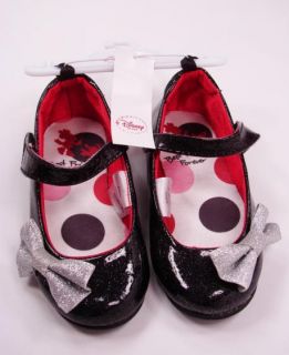 Minnie Mouse Mary Jane Costume Shoes 7 8 NWT Disney Sto