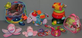 Baby Toy Lot Fisher Price Car Mirror Infantino Carters Tiny Love Bright Starts
