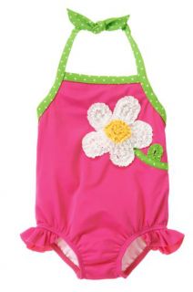 Gymboree Showers of Flowers Girl Clothes Swimsuit Pink Flower 2T 4T 5T