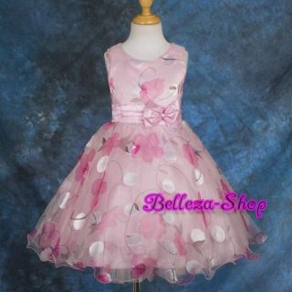 Wedding Flower Girls Party Pageant Dress Size 3T 8