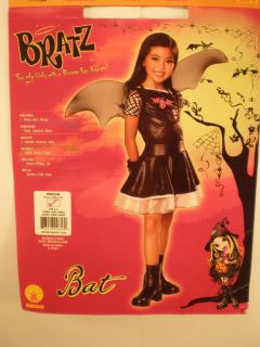 Bratz Dolls Bat Child Halloween Costume Size 8 10 Medium