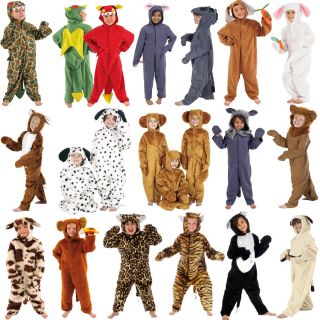 Children’s Kids Boys Girls Zoo Farm Animal Tabard Fancy Dress Up Costume Outfit