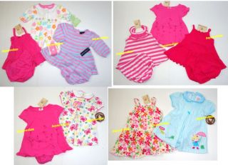 New 19 Piece Infant Baby Girls Clothes Dress Lot Preemie Newborn 0 3 6 9 Months