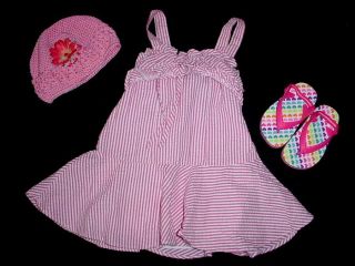 40 Pcs Used Baby Girl 18 24 Months Spring Summer Dresses Clothes Lot Free SHIP