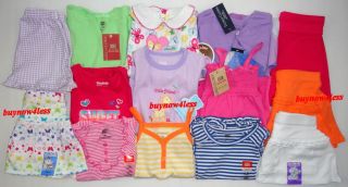 New 16 PC Baby Girls Toddler Clothes Clothing Lot Sz 12 18 24 Months 12 24 Mos
