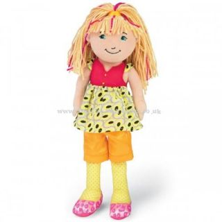 Manhattan Toy Groovy Girl Chelsi Doll Childrens Soft Plush Ragdoll Toy 3